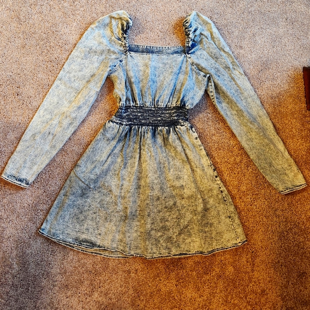 Free People Denim Pocket Mini